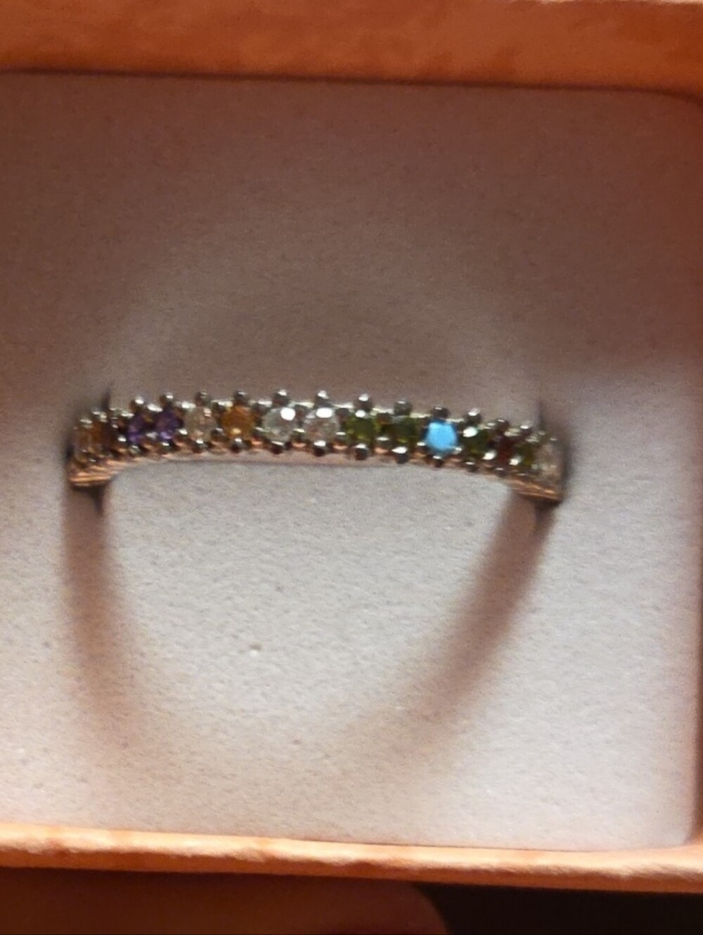 Multicolor Stackable Ring